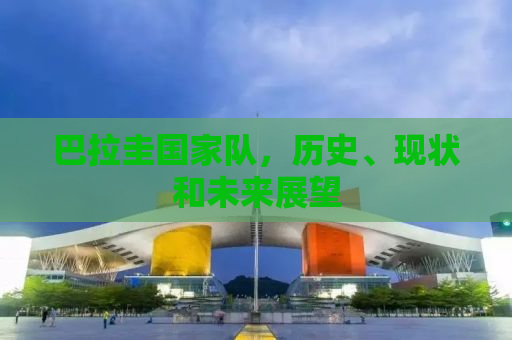 巴拉圭国家队，历史、现状和未来展望