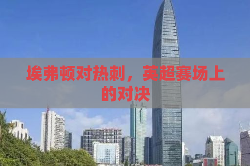 埃弗顿对热刺，英超赛场上的对决