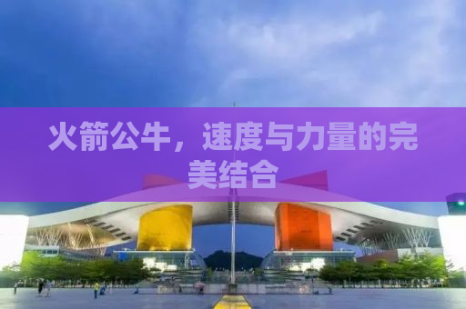 火箭公牛，速度与力量的完美结合