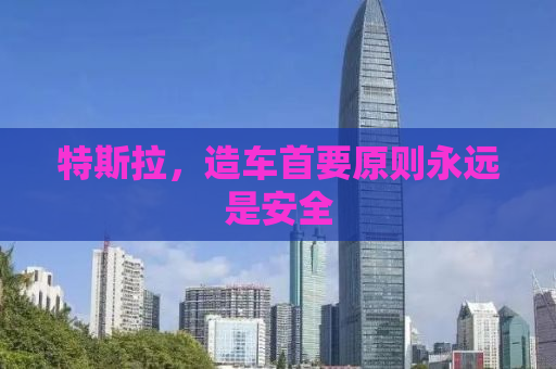 特斯拉，造车首要原则永远是安全