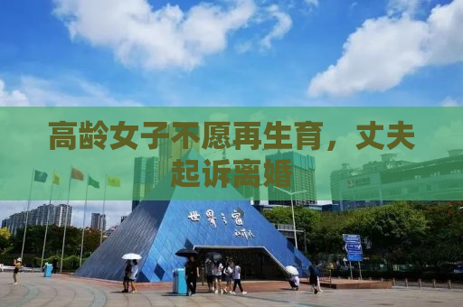 高龄女子不愿再生育，丈夫起诉离婚