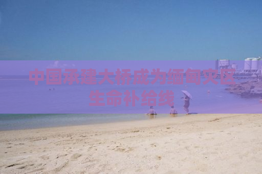 中国承建大桥成为缅甸灾区生命补给线