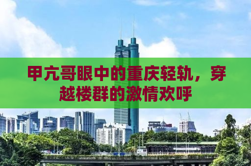 甲亢哥眼中的重庆轻轨，穿越楼群的激情欢呼