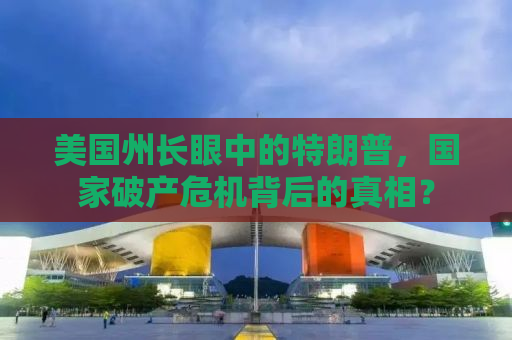 美国州长眼中的特朗普，国家破产危机背后的真相？