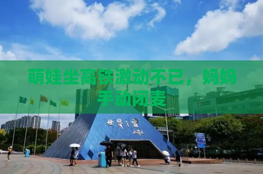 萌娃坐高铁激动不已，妈妈手动闭麦