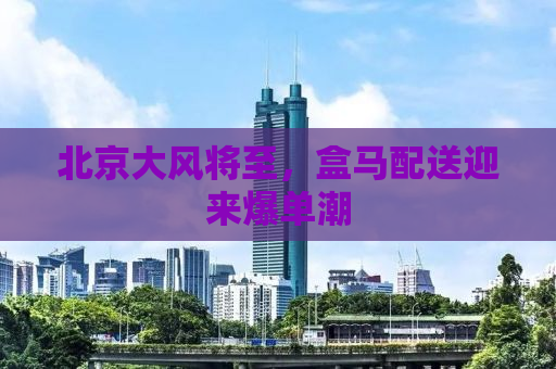 北京大风将至，盒马配送迎来爆单潮