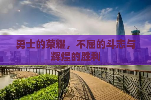 勇士的荣耀，不屈的斗志与辉煌的胜利
