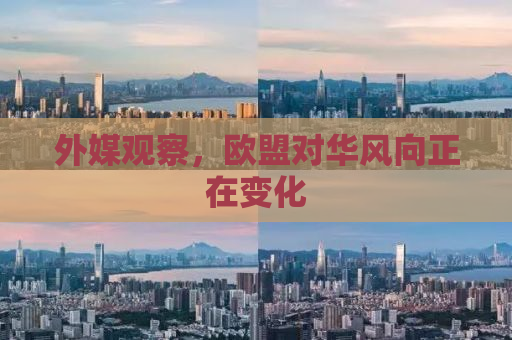 外媒观察，欧盟对华风向正在变化
