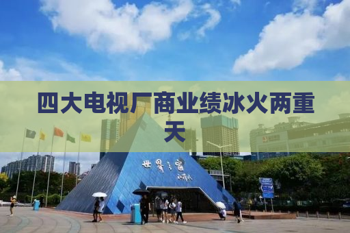 四大电视厂商业绩冰火两重天