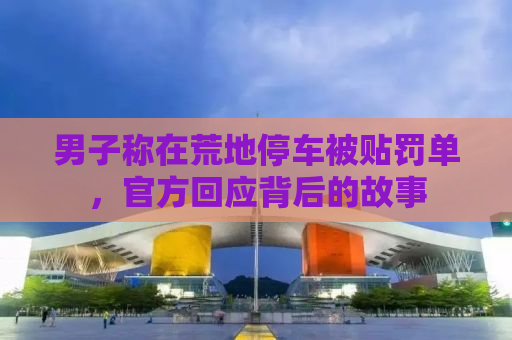 男子称在荒地停车被贴罚单，官方回应背后的故事