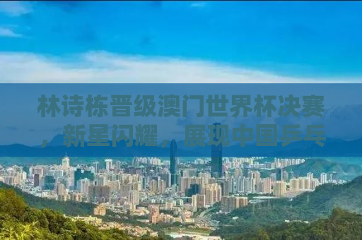林诗栋晋级澳门世界杯决赛，新星闪耀，展现中国乒乓球的无限潜力