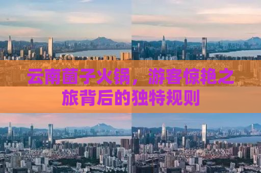 云南菌子火锅，游客惊艳之旅背后的独特规则