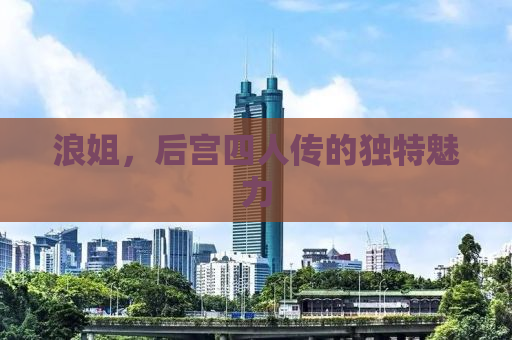 浪姐，后宫四人传的独特魅力