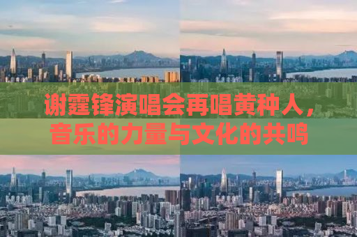 谢霆锋演唱会再唱黄种人，音乐的力量与文化的共鸣