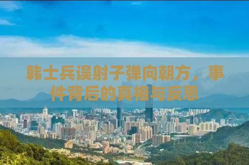 韩士兵误射子弹向朝方，事件背后的真相与反思