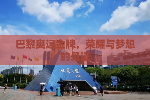 巴黎奥运金牌，荣耀与梦想的见证