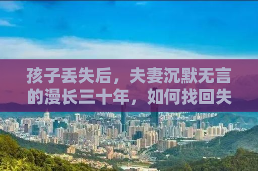 孩子丢失后，夫妻沉默无言的漫长三十年，如何找回失去的情感纽带？