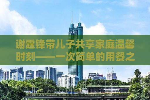 谢霆锋带儿子共享家庭温馨时刻——一次简单的用餐之旅