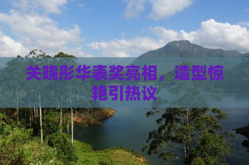 关晓彤华表奖亮相，造型惊艳引热议
