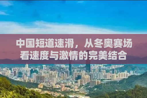 中国短道速滑，从冬奥赛场看速度与激情的完美结合