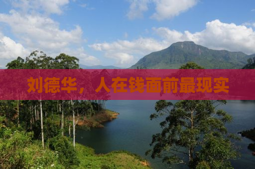 刘德华，人在钱面前最现实