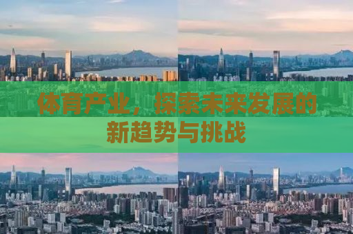 体育产业，探索未来发展的新趋势与挑战