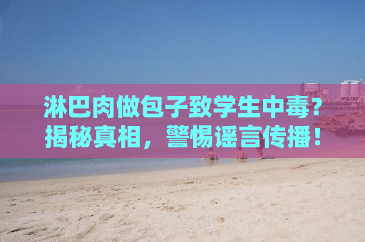 淋巴肉做包子致学生中毒？揭秘真相，警惕谣言传播！