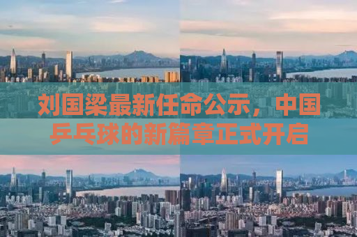 刘国梁最新任命公示，中国乒乓球的新篇章正式开启